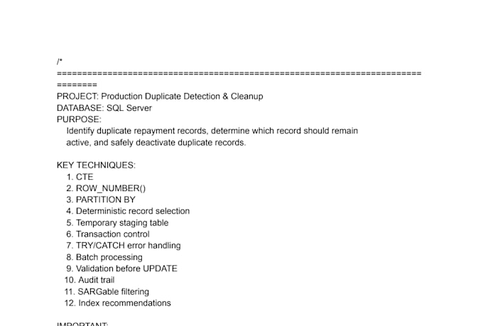 fix, optimize and troubleshoot sql server and mysql queries